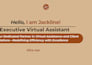be your executive assistant for virtual administrative and business support